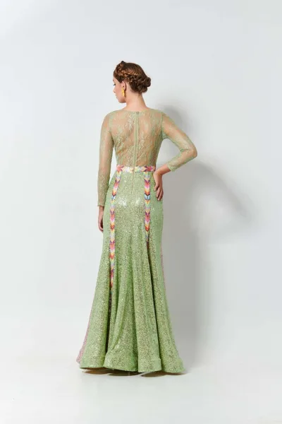 Azalea-kjole - Symmetrisk elegance - Billede 2