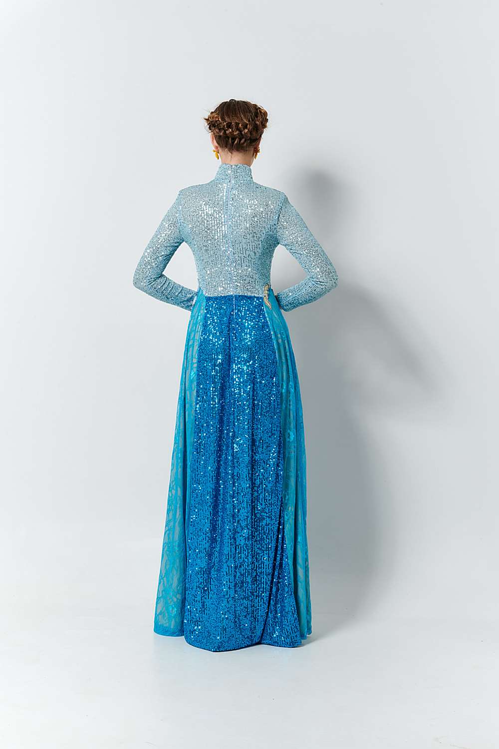 JILTU twinkle dress 水色 Ocean Hearty Dress | Teuta Matoshi