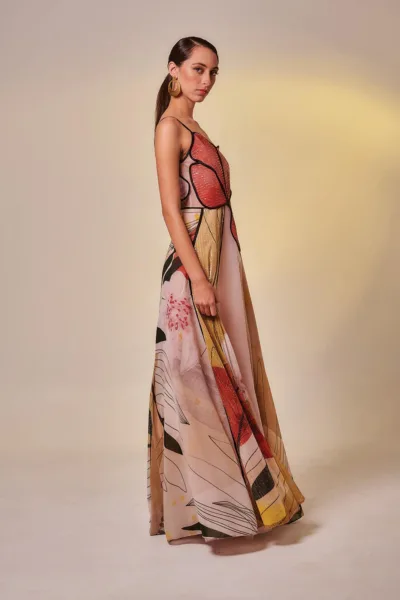Luna Dress - Petal Bustier Gown - Image 3